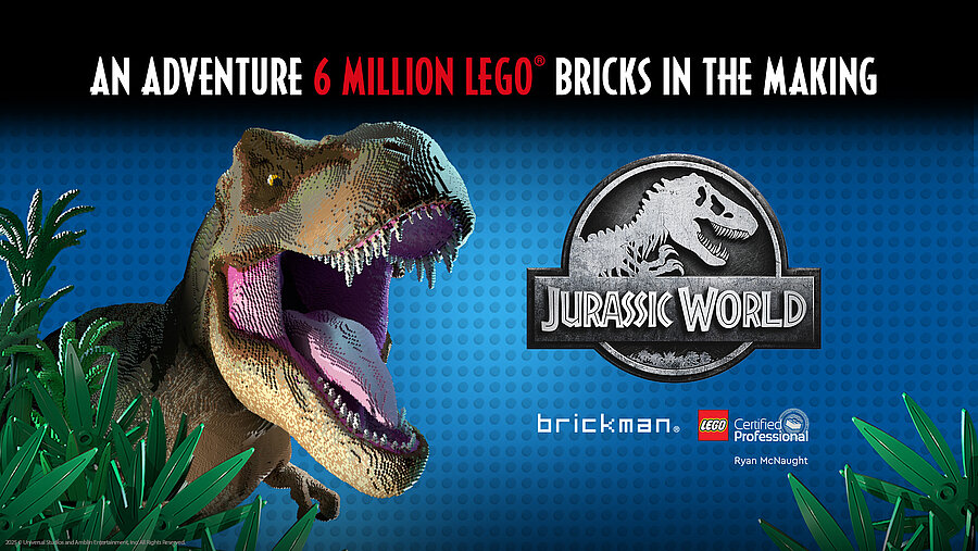 Jurassic World by Brickman
